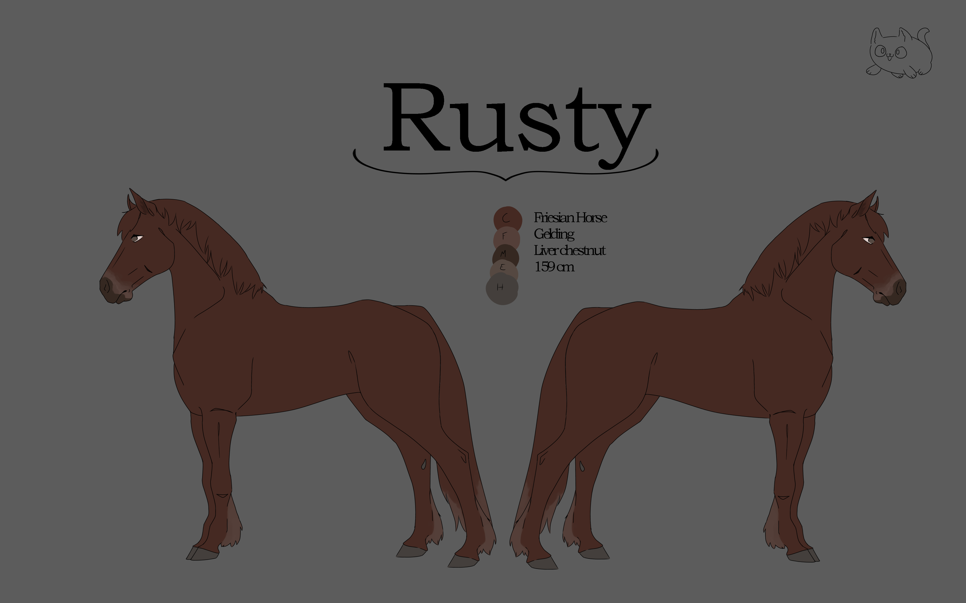 Rusty Reference Sheet by xVenomSparkx on DeviantArt