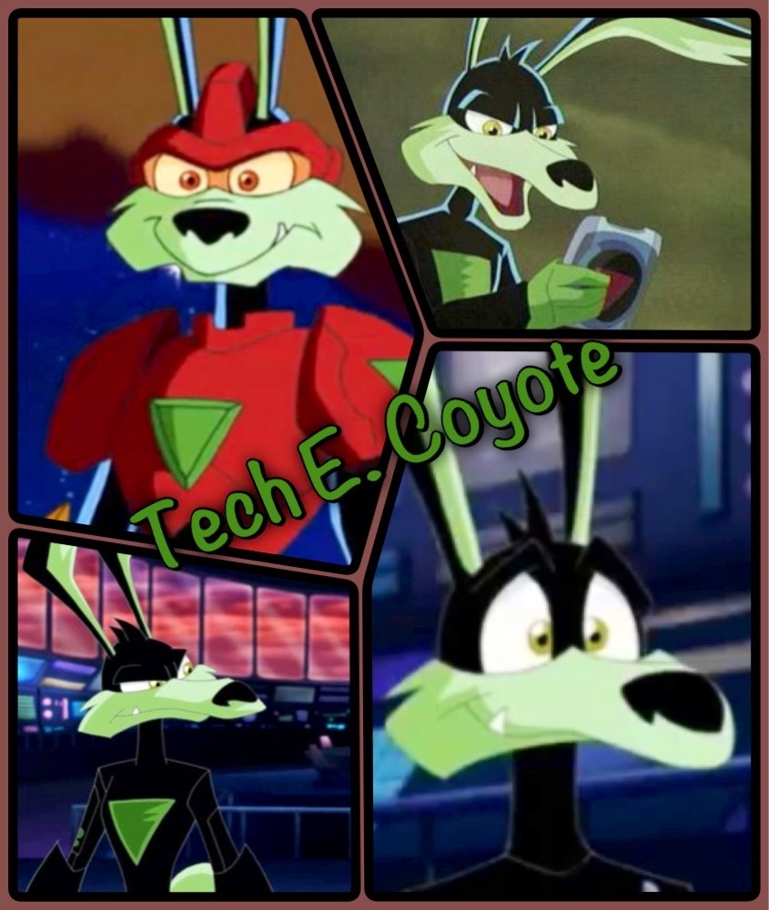 Tech E. Coyote collage by Kiko-E-Coyona on DeviantArt