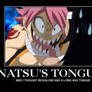 Natsu's tongue