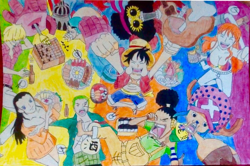 One Piece Opening 16 Drawing By Kiko E Coyona On Deviantart One Piece Opening 16 Drawing By Kiko E Coyona On Deviantart