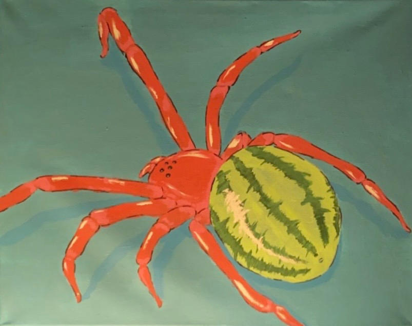 Watermelon Spoder Watermelon spider by TheKidToxin on DeviantArt
