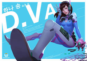 D.Va - Overwatch Fan Art