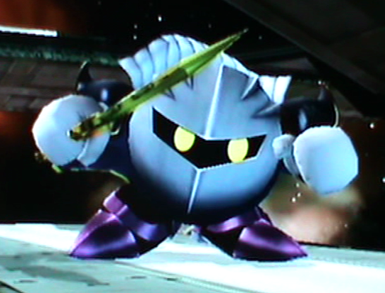 Meta-Knight freut sich