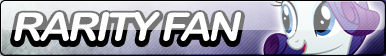 Rarity Fan Button by Agent--Kiwi
