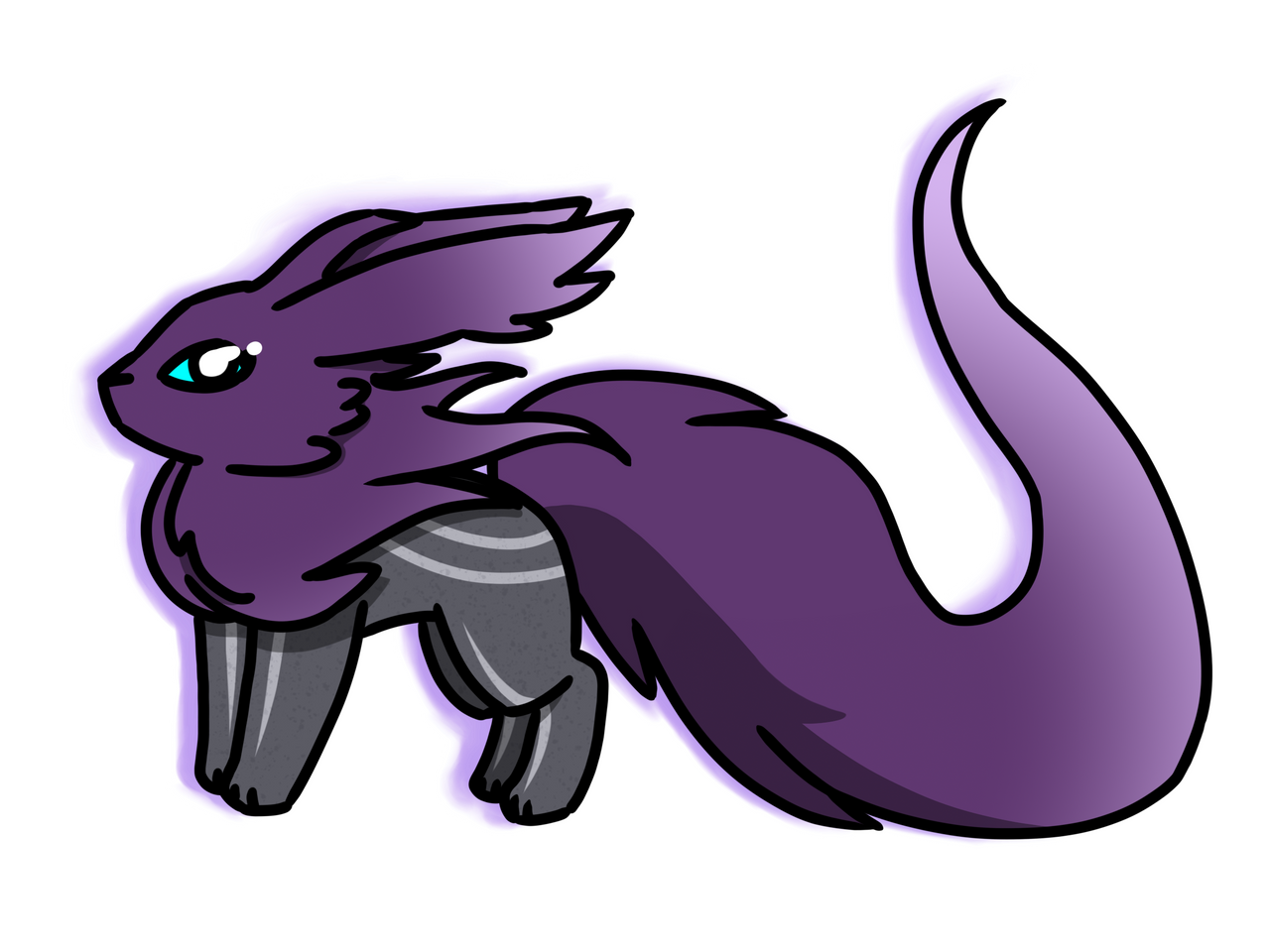 Spectreon the Ghost-Type Eeveelution by NetherBane789 on DeviantArt