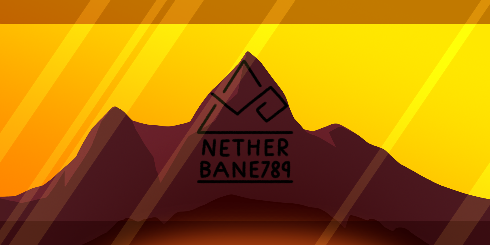 Golden Block Banner