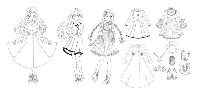 MIRIAM: Character Reference Sheet: Miriam