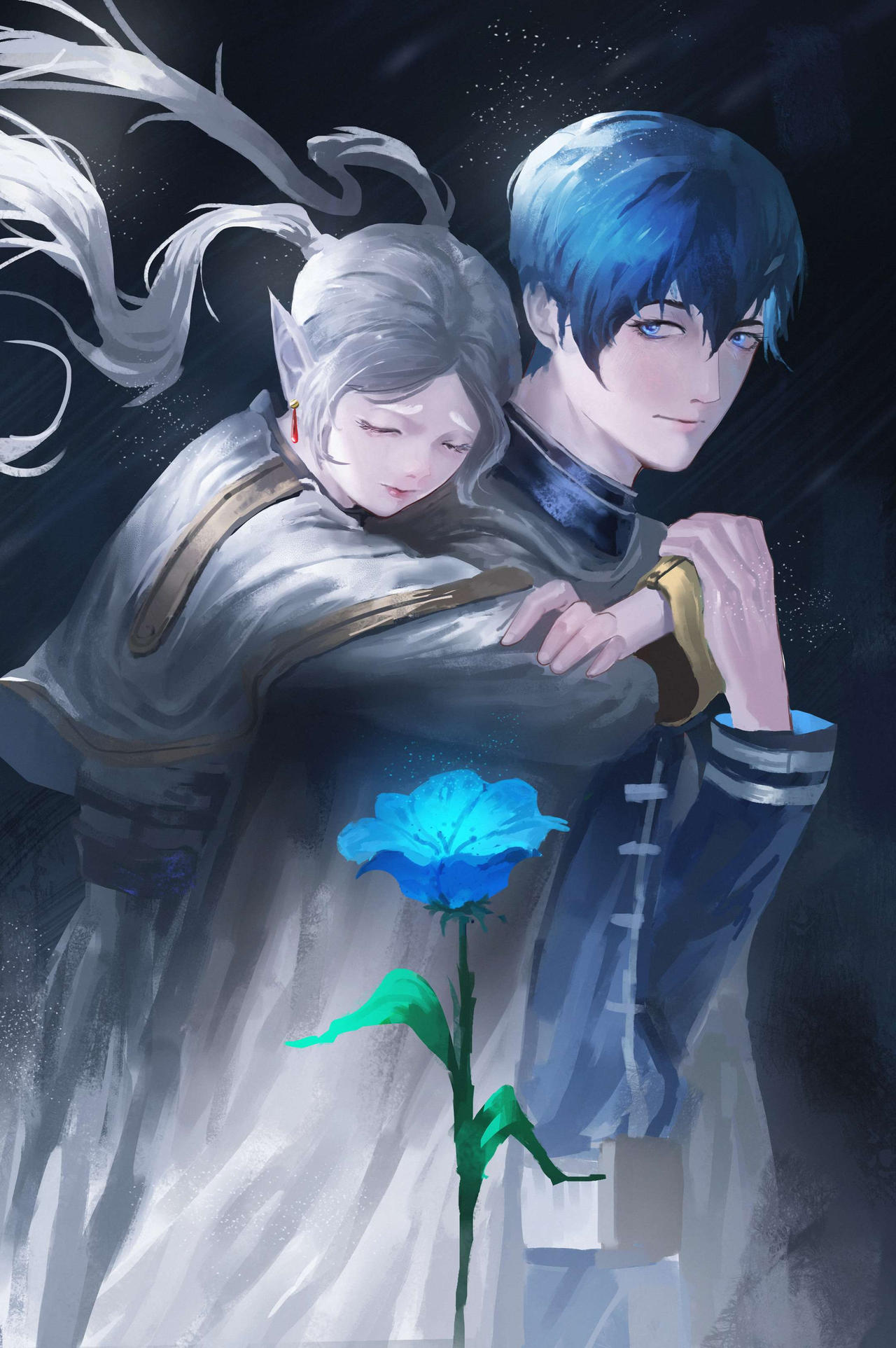 Frieren x Himmel my fanart by oONearOo on DeviantArt