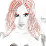 Quick Sketch of Simone Simons