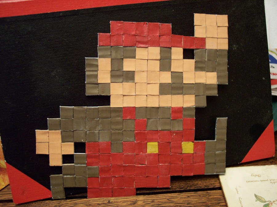 Invincible 8 Bit Mario 8-bit Mario by Olly613 on DeviantArt