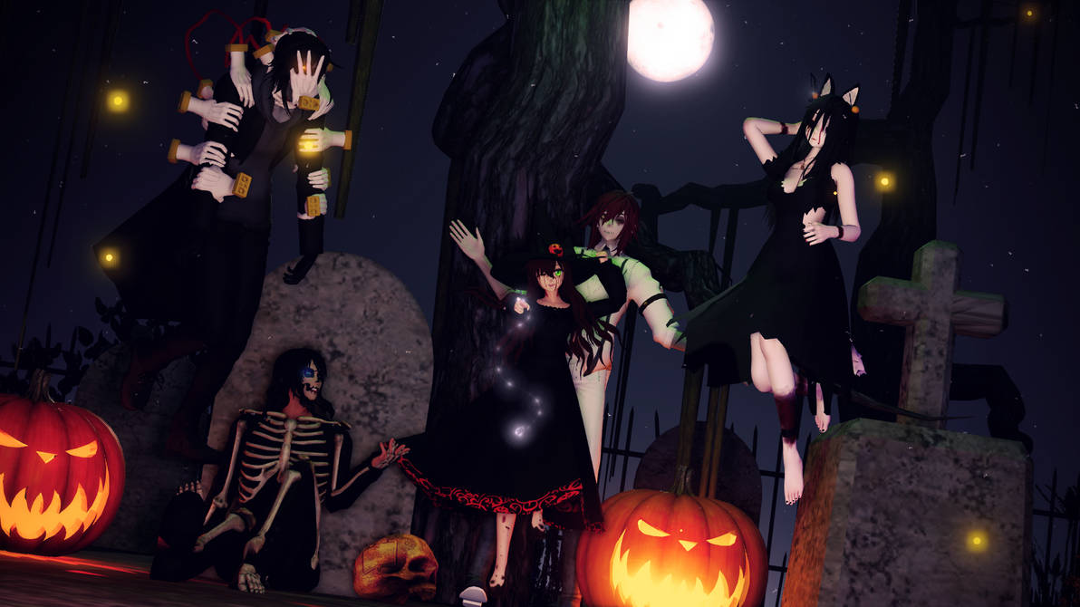 [MMD] Happy Halloween! by CorruptedDarkRose