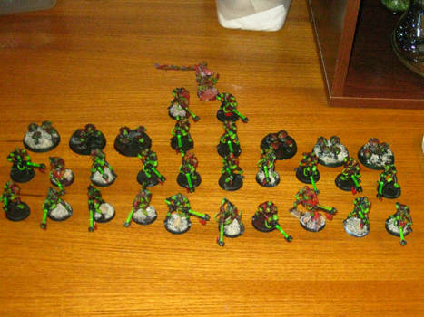 my necron army