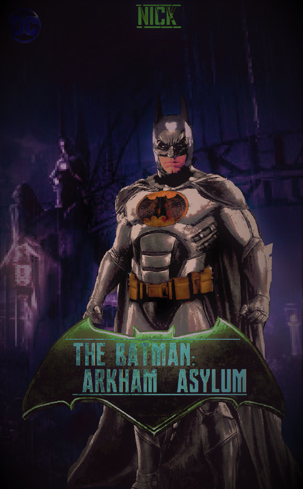 Batman Arkham Asylum cover by Jarol-Tilap on DeviantArt