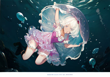 Pixai- Jellyfish Girl 20