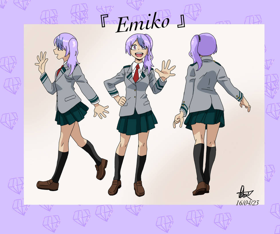 Oc My Hero Academia-Emiko by Natsume4869 on DeviantArt