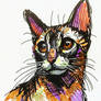 Shen Ji, Cat portrait, 2025