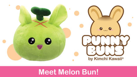 Cute Melon Bun Plush