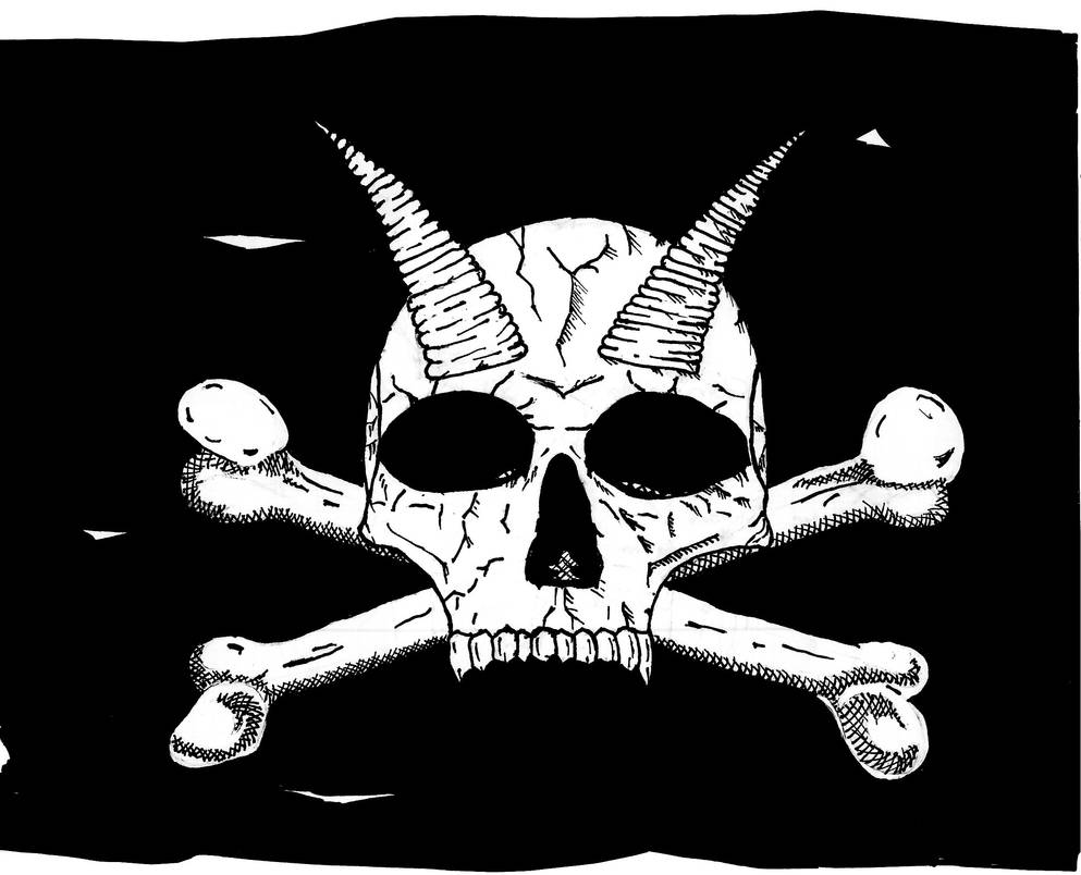 Demon Pirate Flag by DirahRuin on DeviantArt