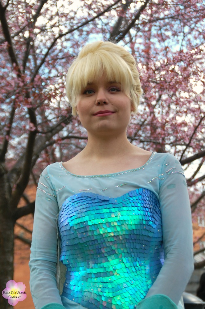 Elsa during spring by KiraTheUsagii on DeviantArt