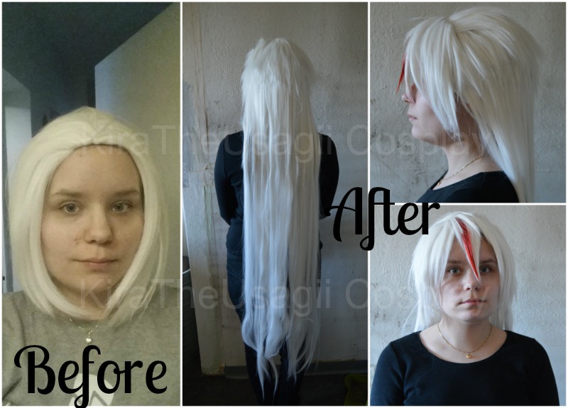 Astharoshe Asran wig: Before and After