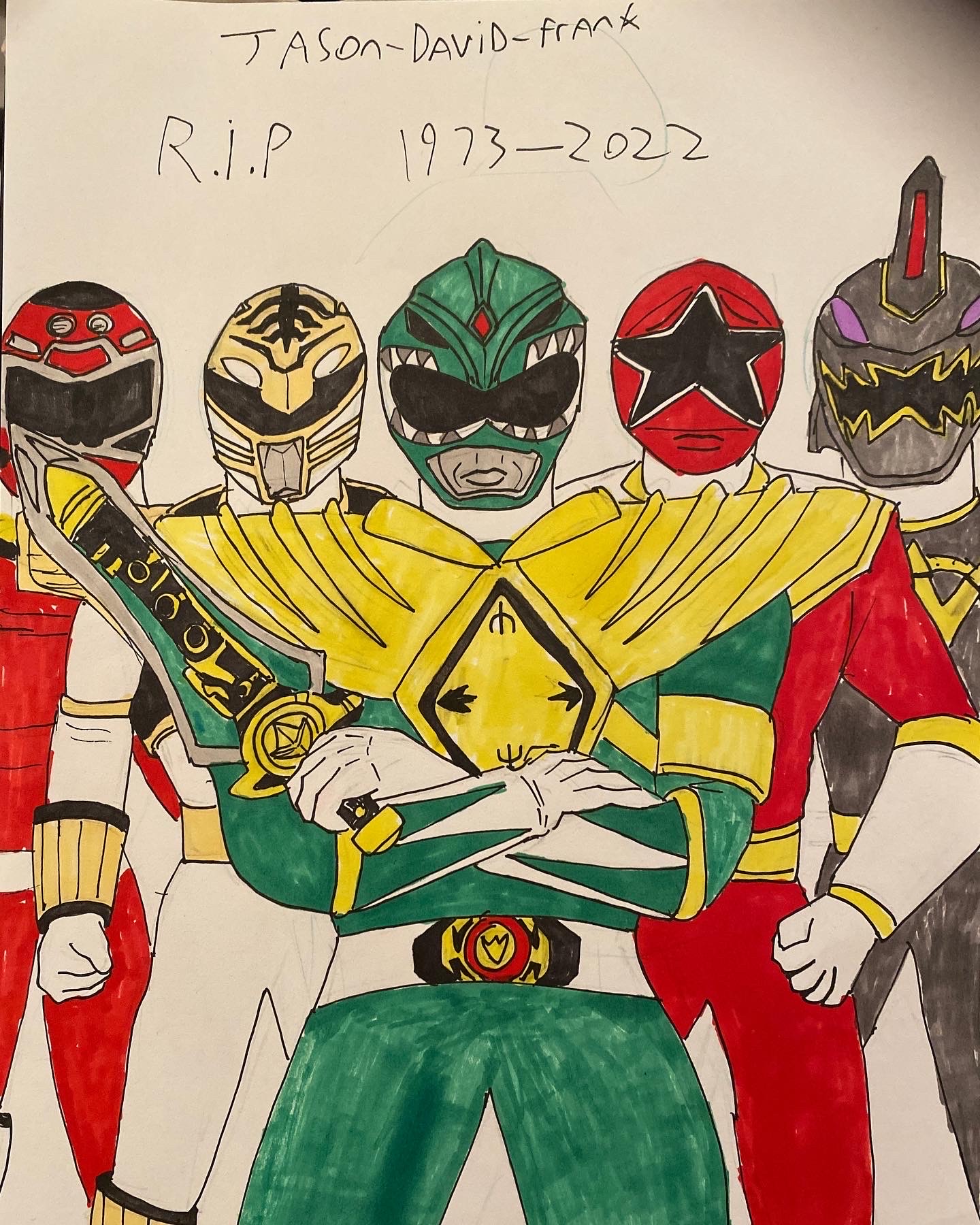 David Ranger Jason David Frank Green Ranger 2022