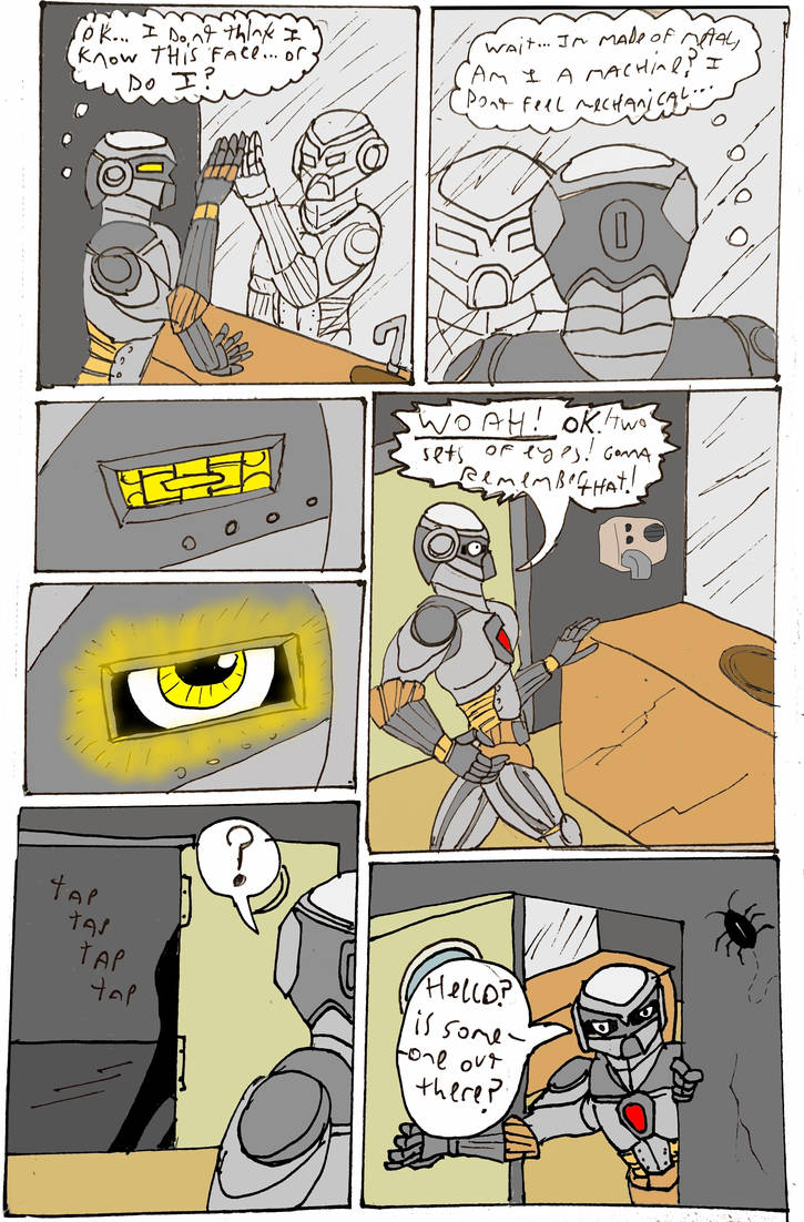 Archie Waking Up Machine Waking up: page 2 (gadget man comic) by robertoadder8 on DeviantArt