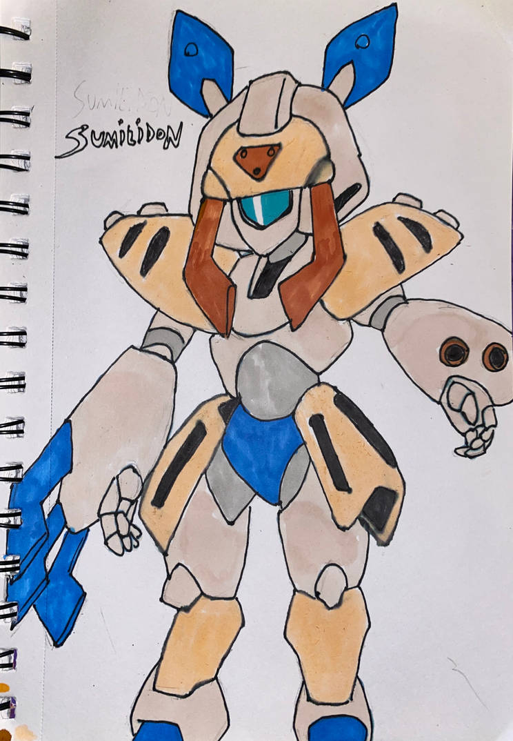 Medabots fanartSumilidon by robertoadder8 on DeviantArt
