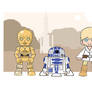 Luke and the Droids