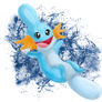 Splash Mudkip (Practicing Digital Painting