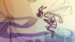 Benny Bee City Scape by fluffyz
