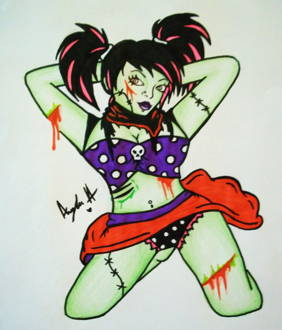 zombie pin up 2