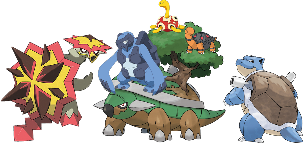 Turtle Python Pokemon Turtle Pokemon Group Photo by PrinceofKoopas on DeviantArt