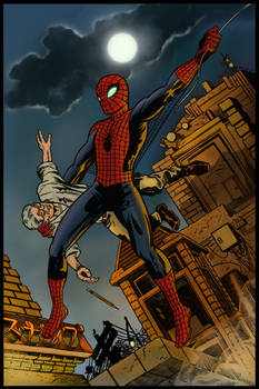 Spiderman and Steve Ditko