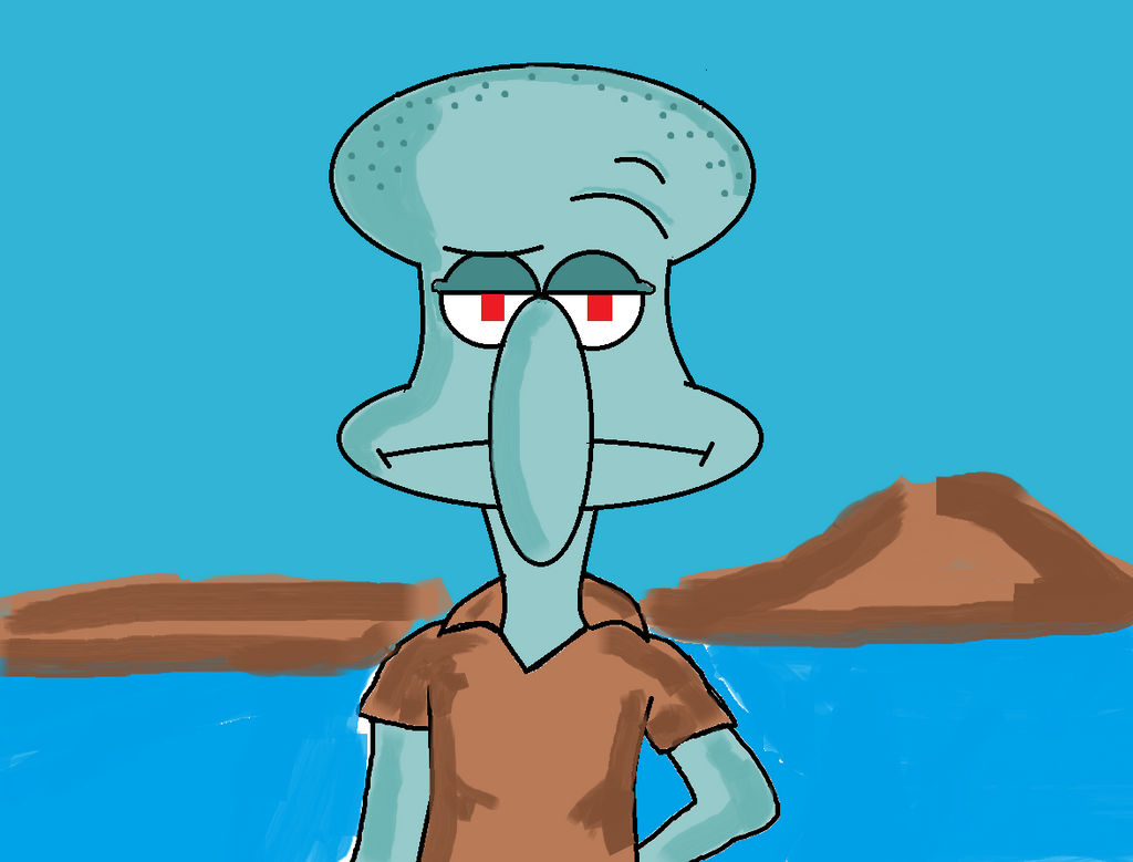 Spongebob Squarepants: Squidward Tentacles by Ai-Abella on DeviantArt