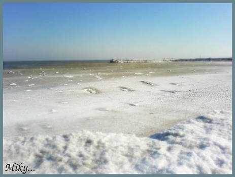 Black Sea during winter