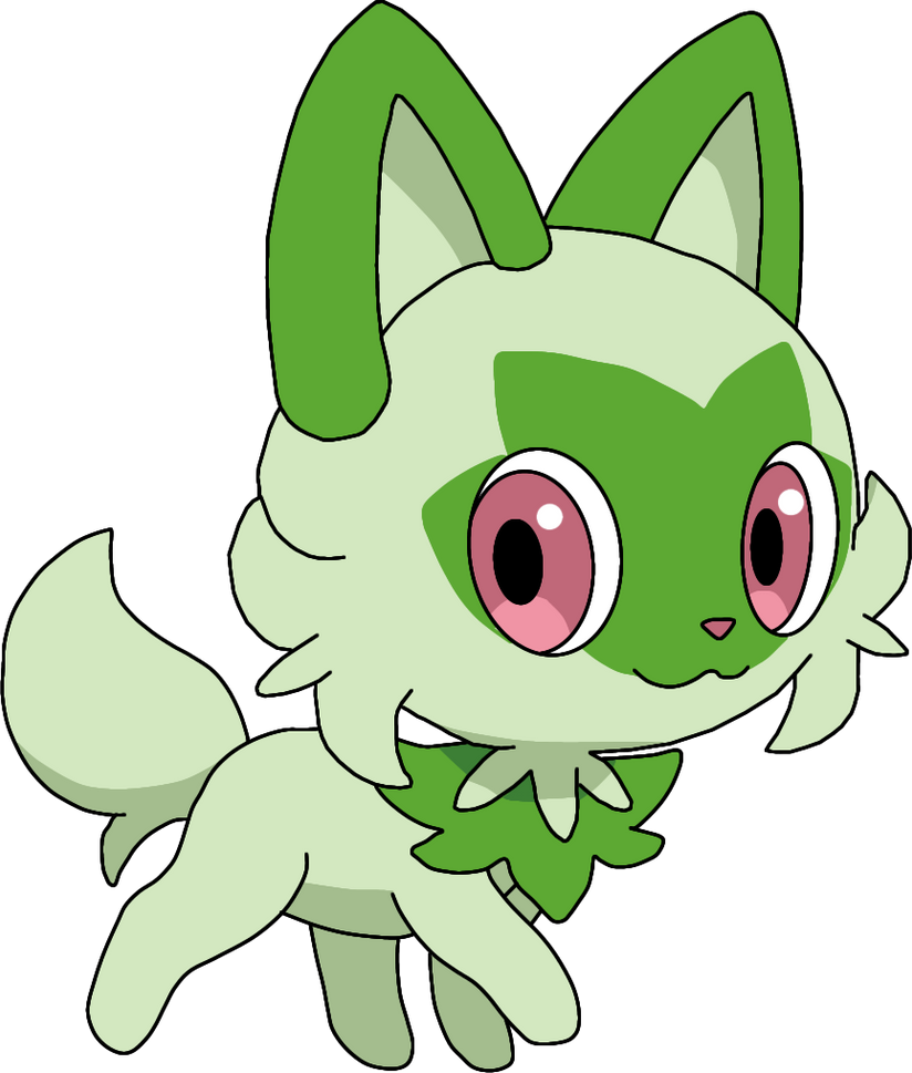 Sprigatio Sprigatito Render by EdgarDALoquendo on DeviantArt