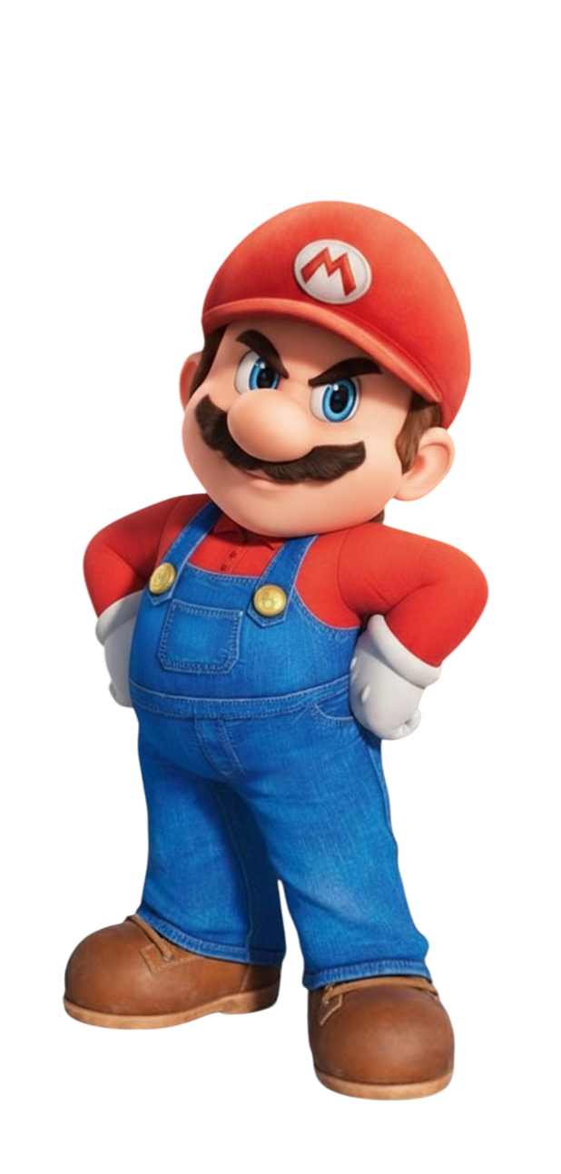 Mario Render #6 (Mario Movie) by EdgarDALoquendo on DeviantArt