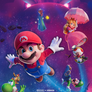 The Super Mario Galaxy Movie Poster Recreation