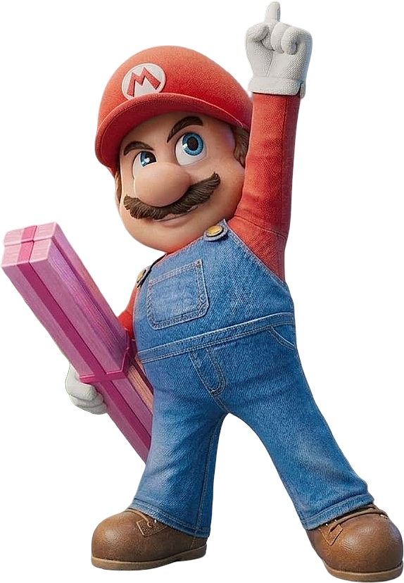 Mario Back Render Mario Render #43 (Mario Galaxy Movie) by EdgarDALoquendo on DeviantArt