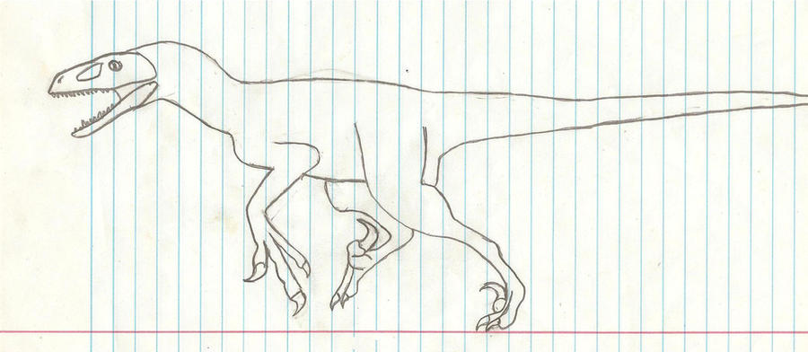 Utah Raptor Outlines Blank Utahraptor by Tyrannosaurs-rex92 on DeviantArt
