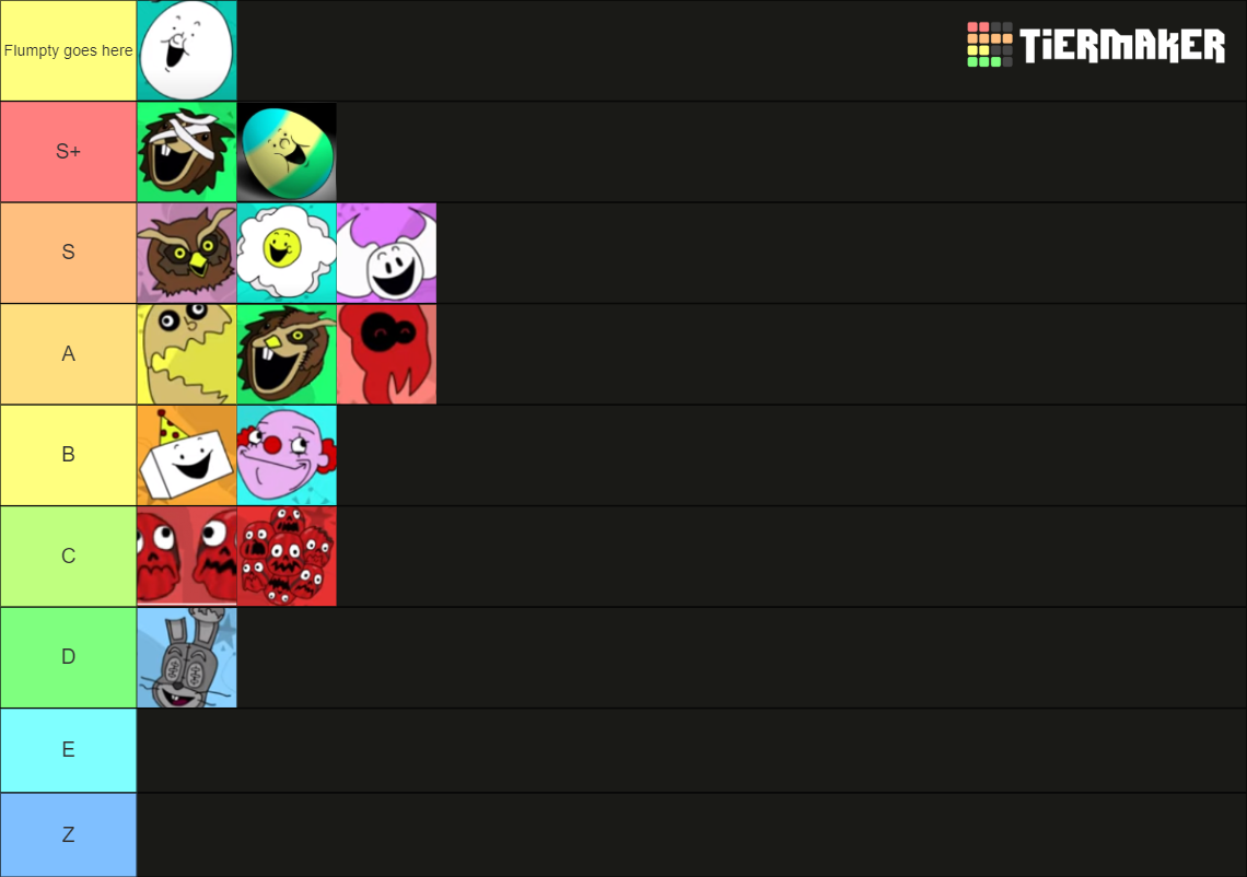 Onaf Roster Onaf (+ onaf 4 fangame) Tierlist by gobbamixels on DeviantArt