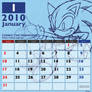 Sonic Calendar Jan 2010