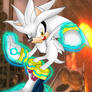 Silver The Hedgehog Physic Fly