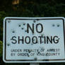 Epic Fail Sign No Shooting