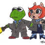 Muppet Babies+X-Files Doodle