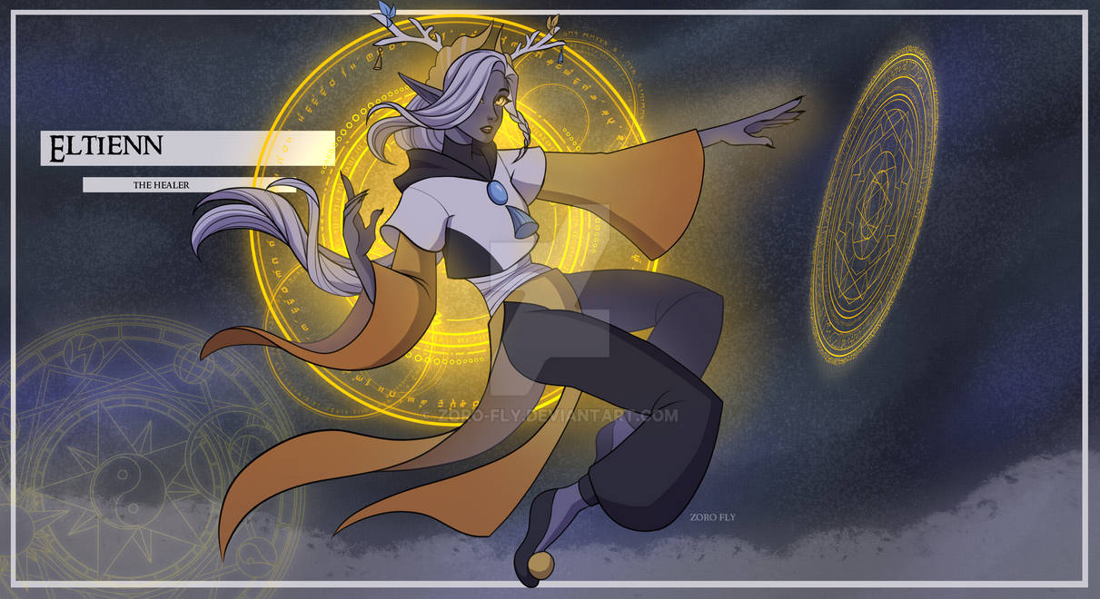 Intergard Eltienn the Healer by ZoroFly on DeviantArt