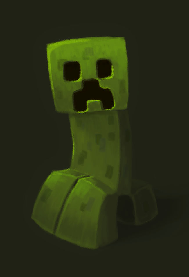 Creeper Inverted Colours Creeper by Epik327 on DeviantArt