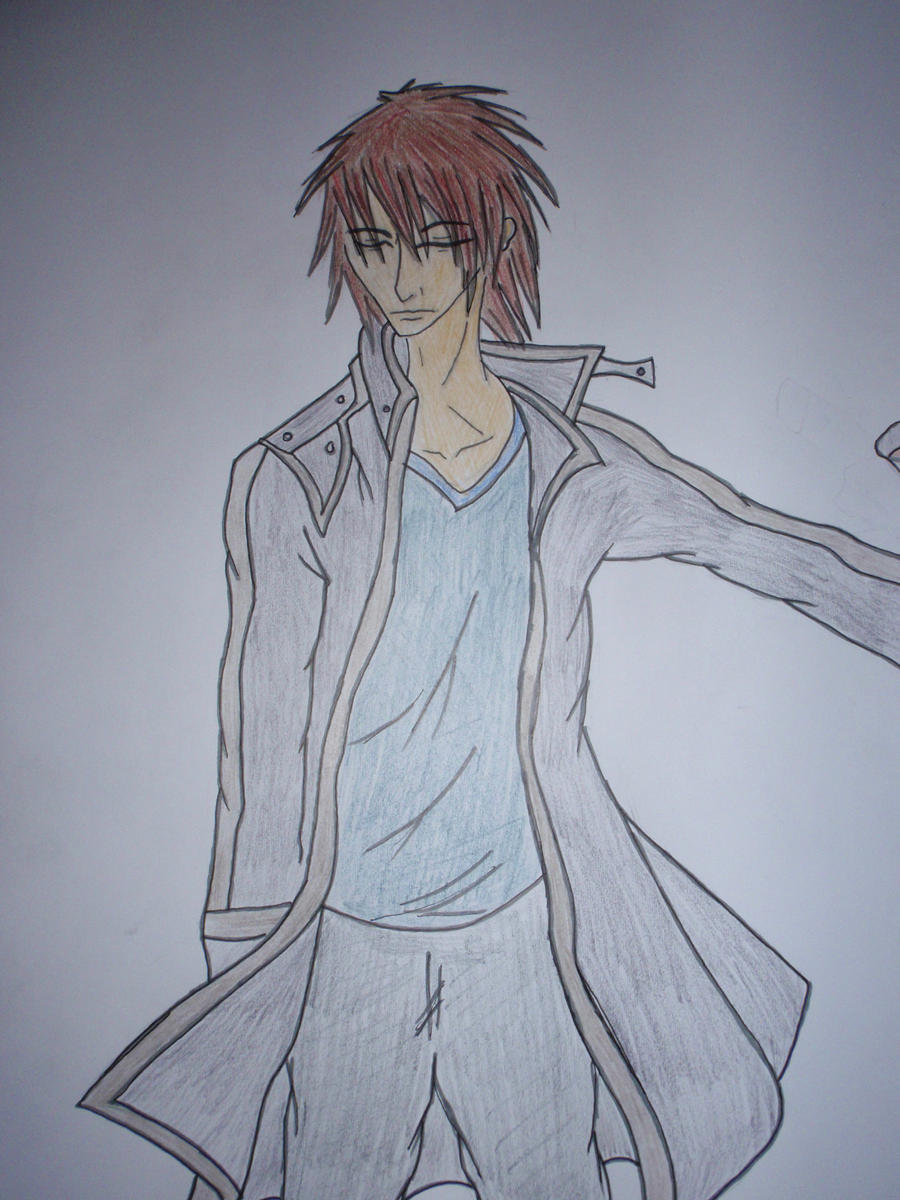 Trench coat Guy Anime Coloured by L-dylan on DeviantArt