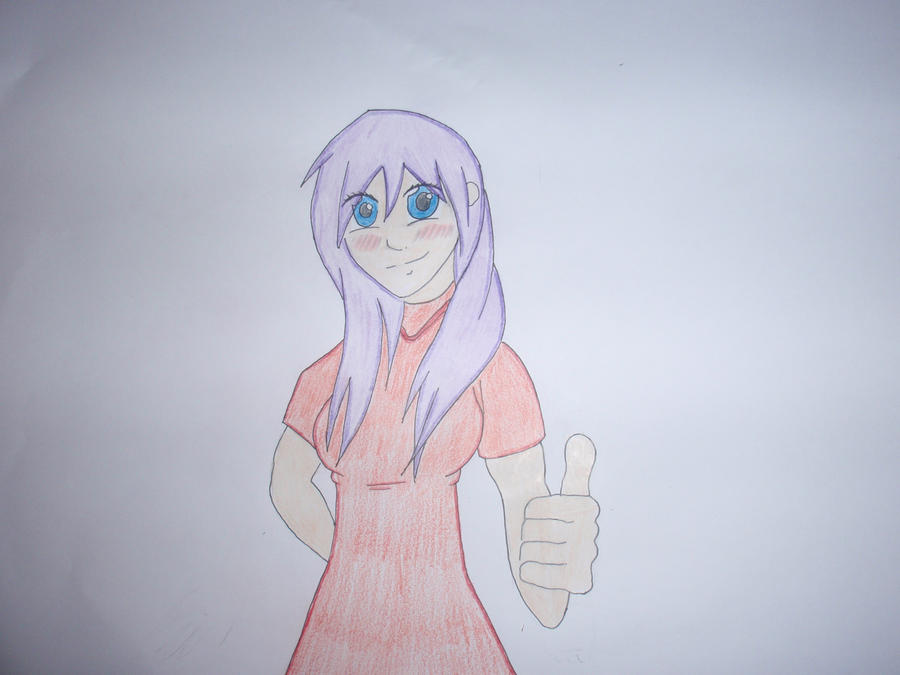 Thumbs Up Anime Girl by L-dylan on DeviantArt Thumbs Up Anime Girl by L-dylan on DeviantArt