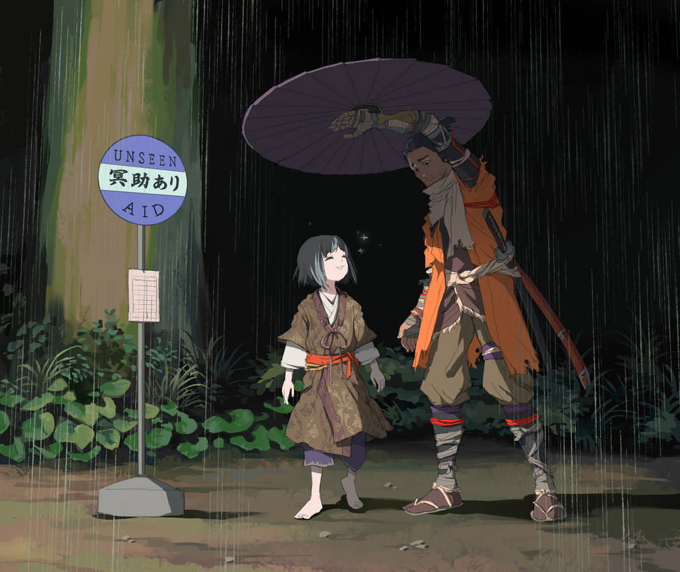 My Neighbor Sekiro by nikogeyer